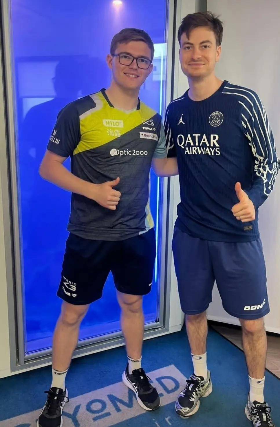 英国乒乓球队绝杀比利时乒乓球队，奥恰洛夫送出助攻的简单介绍