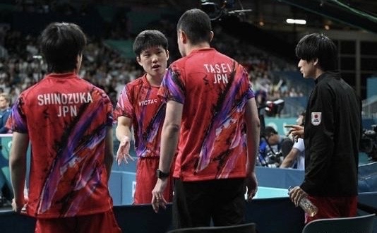 法国乒乓球队险胜德国乒乓球队，水谷隼爆发神勇的简单介绍