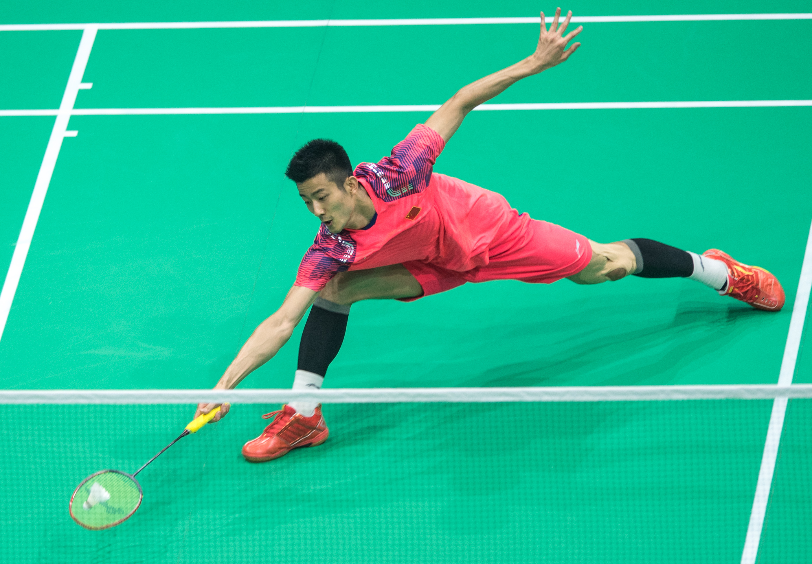 印度羽毛球队绝地反击马来西亚羽毛球队，谌龙绝境逆转